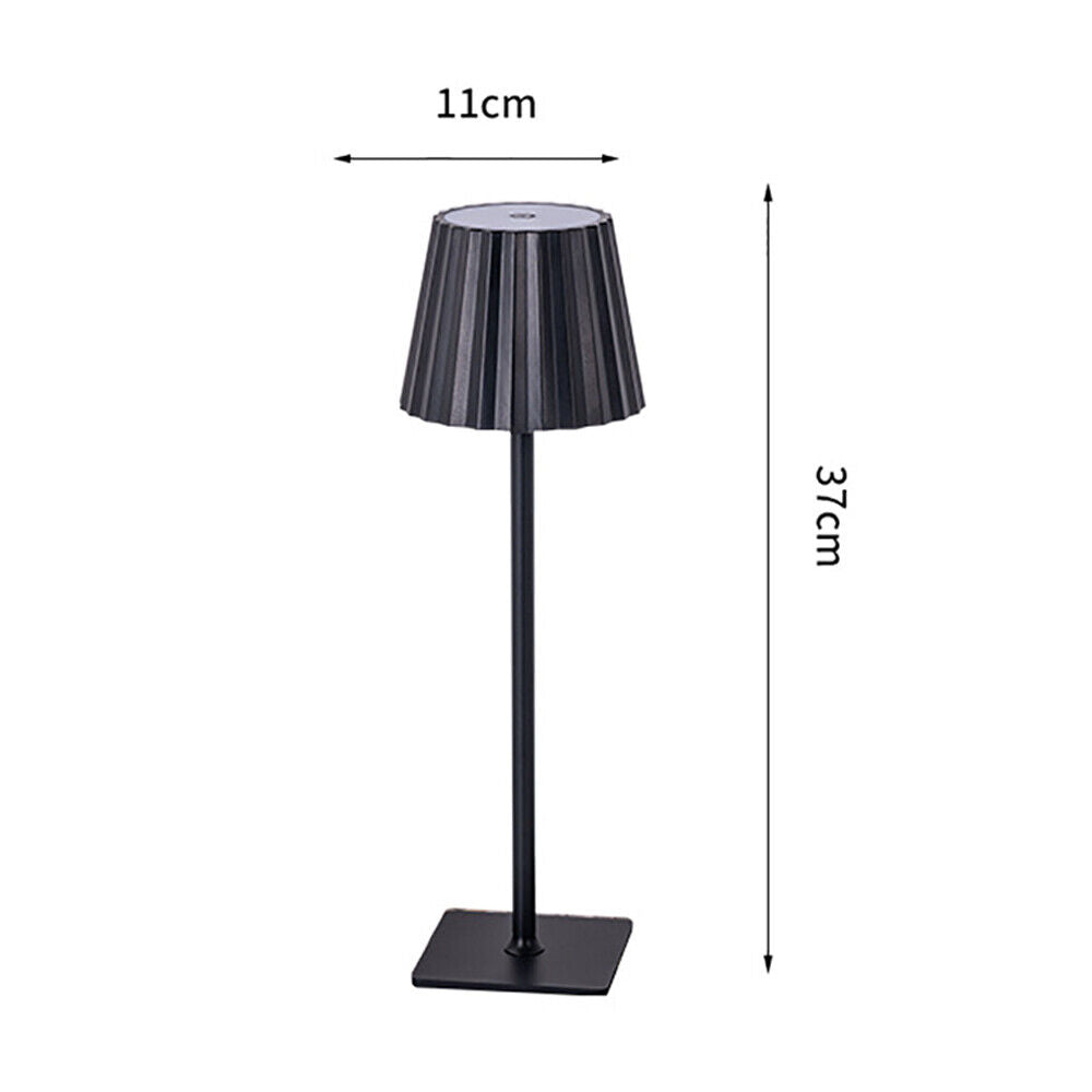 LED Table Lamp with Touch Dimming and Rechargeable Battery