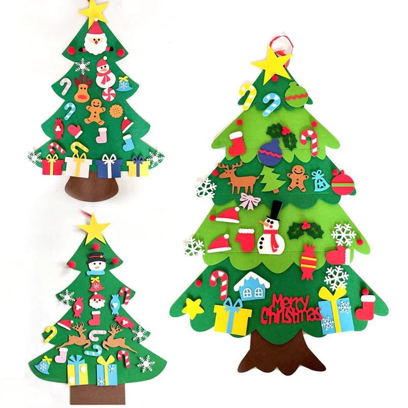 DIY Felt Christmas Tree – Fun, Creative, and Perfect for Kids!