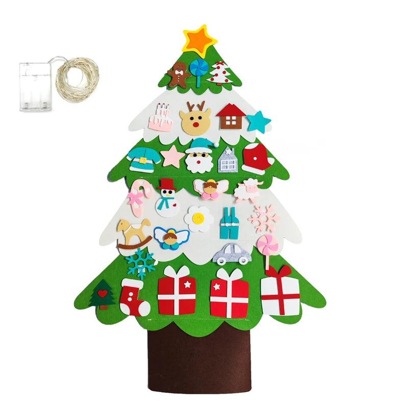 DIY Felt Christmas Tree – Fun, Creative, and Perfect for Kids!