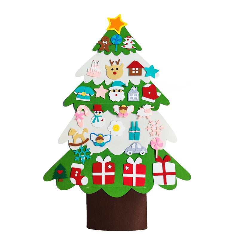 DIY Felt Christmas Tree – Fun, Creative, and Perfect for Kids!