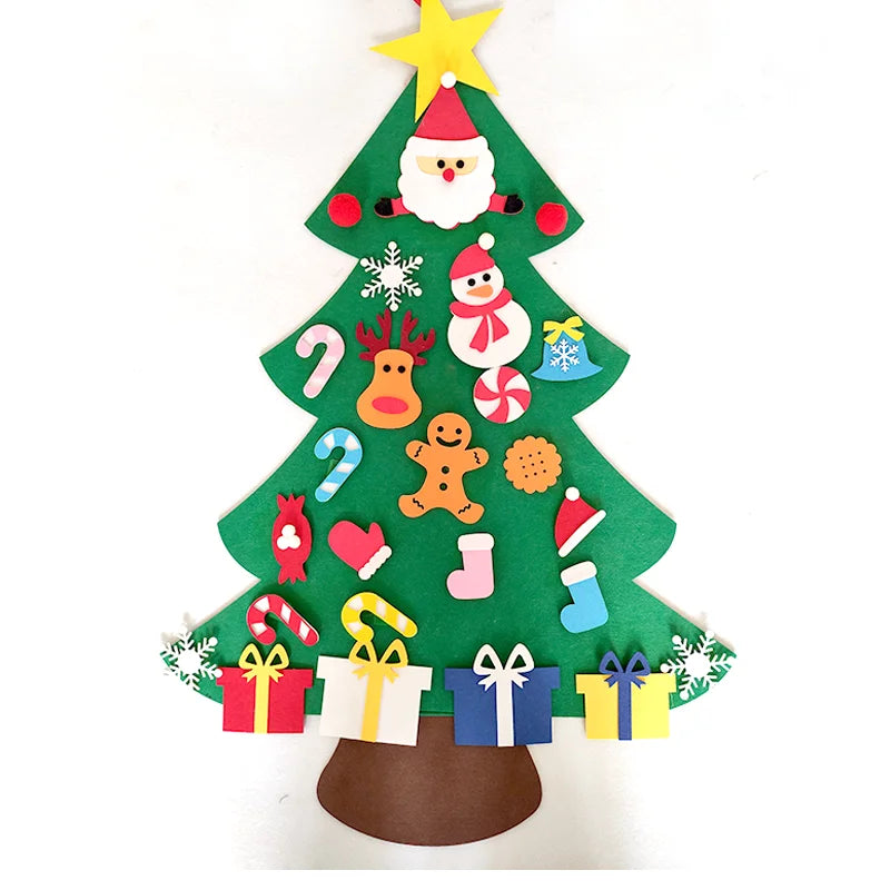 DIY Felt Christmas Tree – Fun, Creative, and Perfect for Kids!