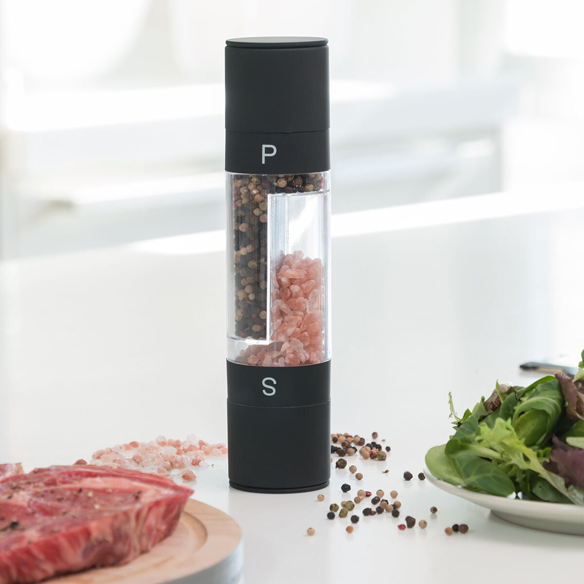 2 in 1 Salt and Pepper Mill Duomil