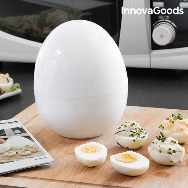 Microwave Egg Boiler with Recipe Booklet Boilegg InnovaGoods