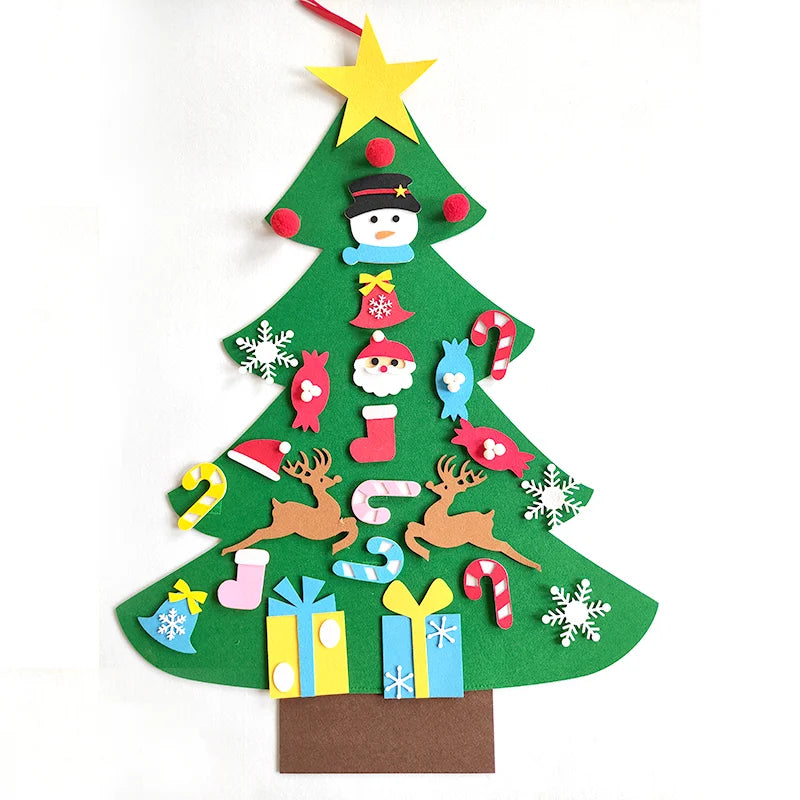 DIY Felt Christmas Tree – Fun, Creative, and Perfect for Kids!