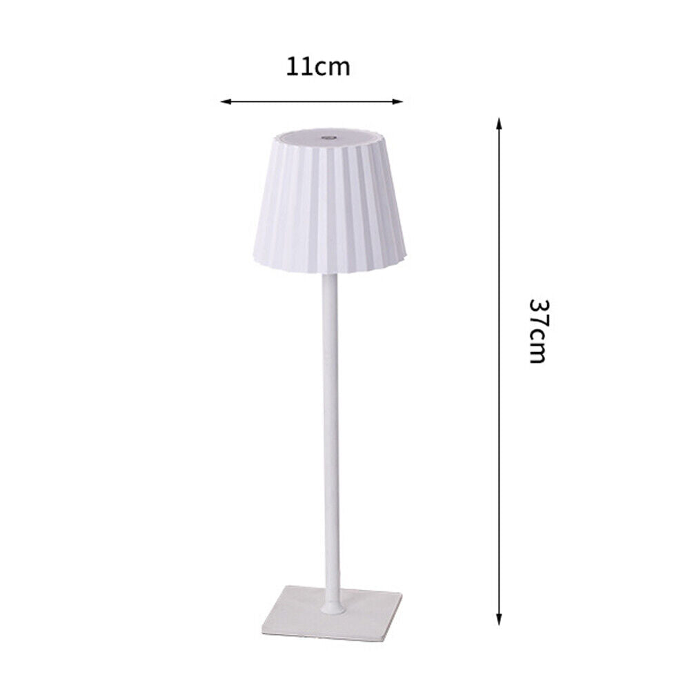 LED Table Lamp with Touch Dimming and Rechargeable Battery